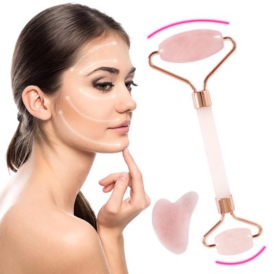 Jade Roller and Gua Sha Set
